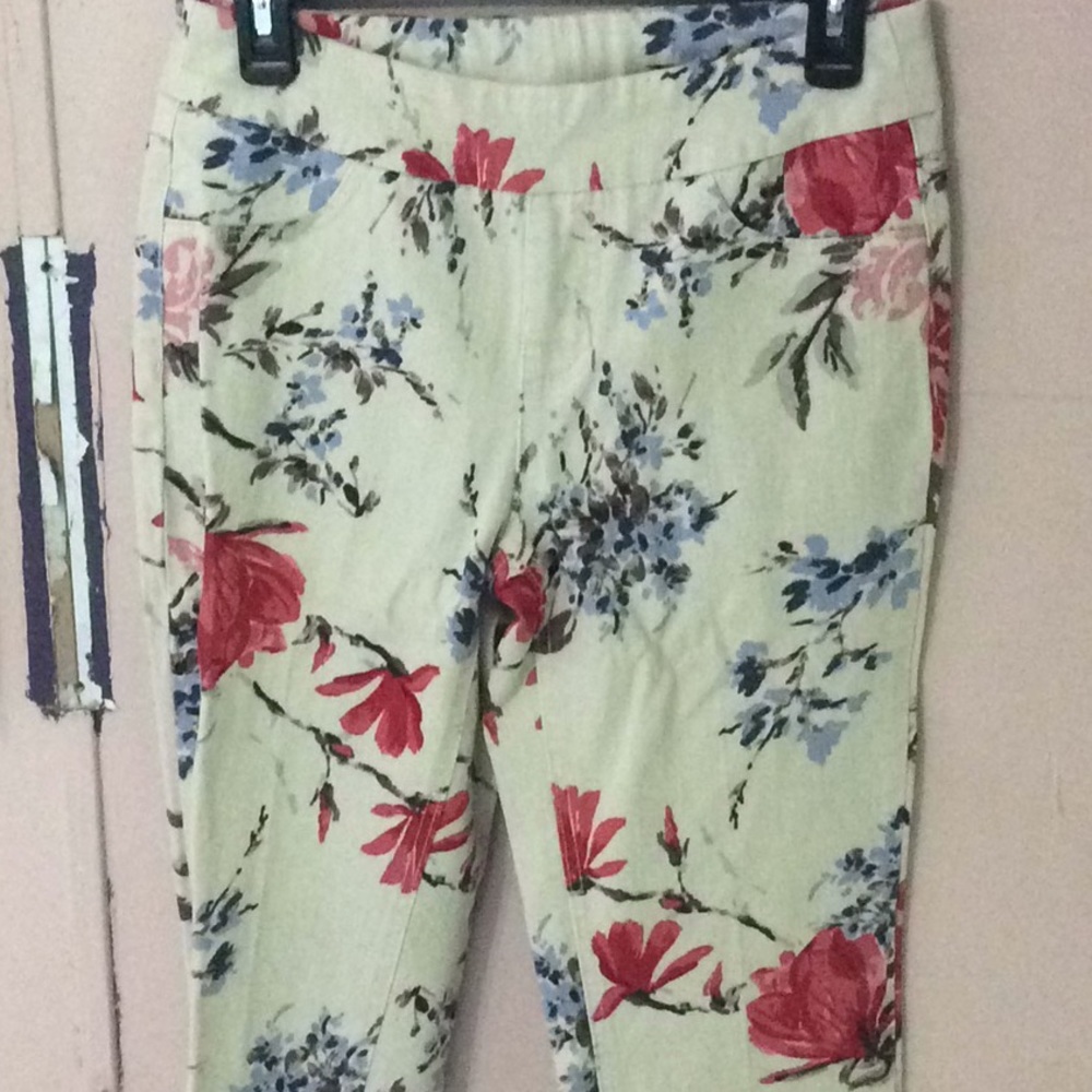 Floral Jeans